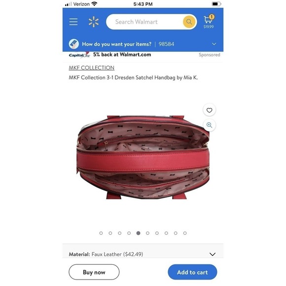 Isabelle Tribal One Leopard Dome Satchel Vegan Gray Watercolor Artsy Tote Bag - Picture 6 of 12